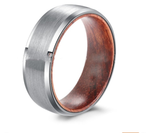 Men Tungsten Carbide Engagement Ring