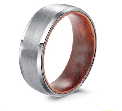 Men Tungsten Carbide Engagement Ring